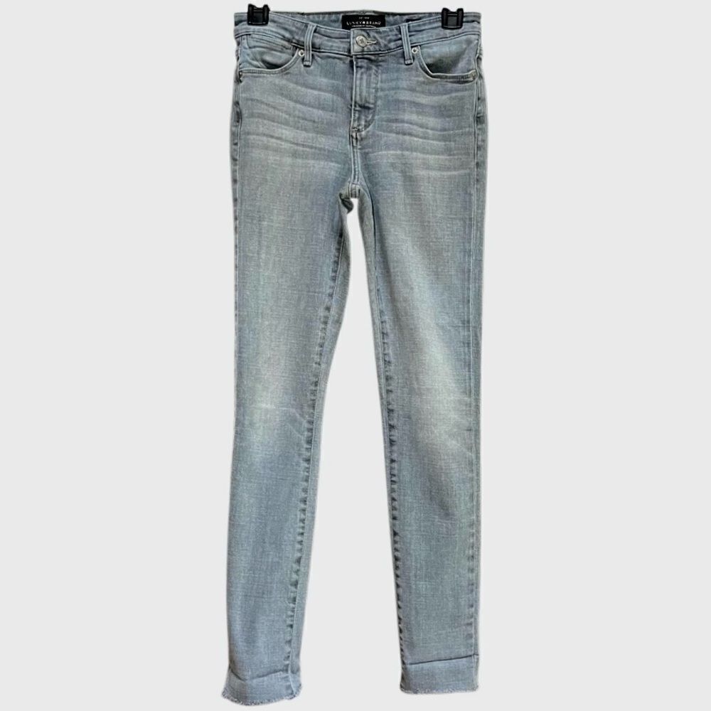 Lucky Brand Hayden Skinny Jeans in Grey Wash Women’s 0/25